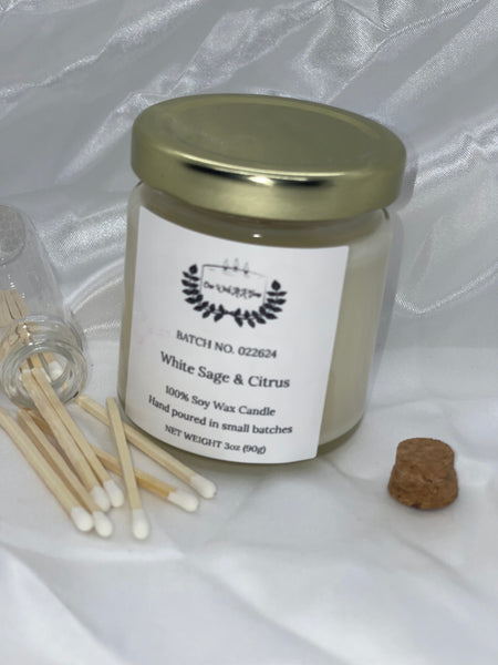 Salvia blanca y cítricos